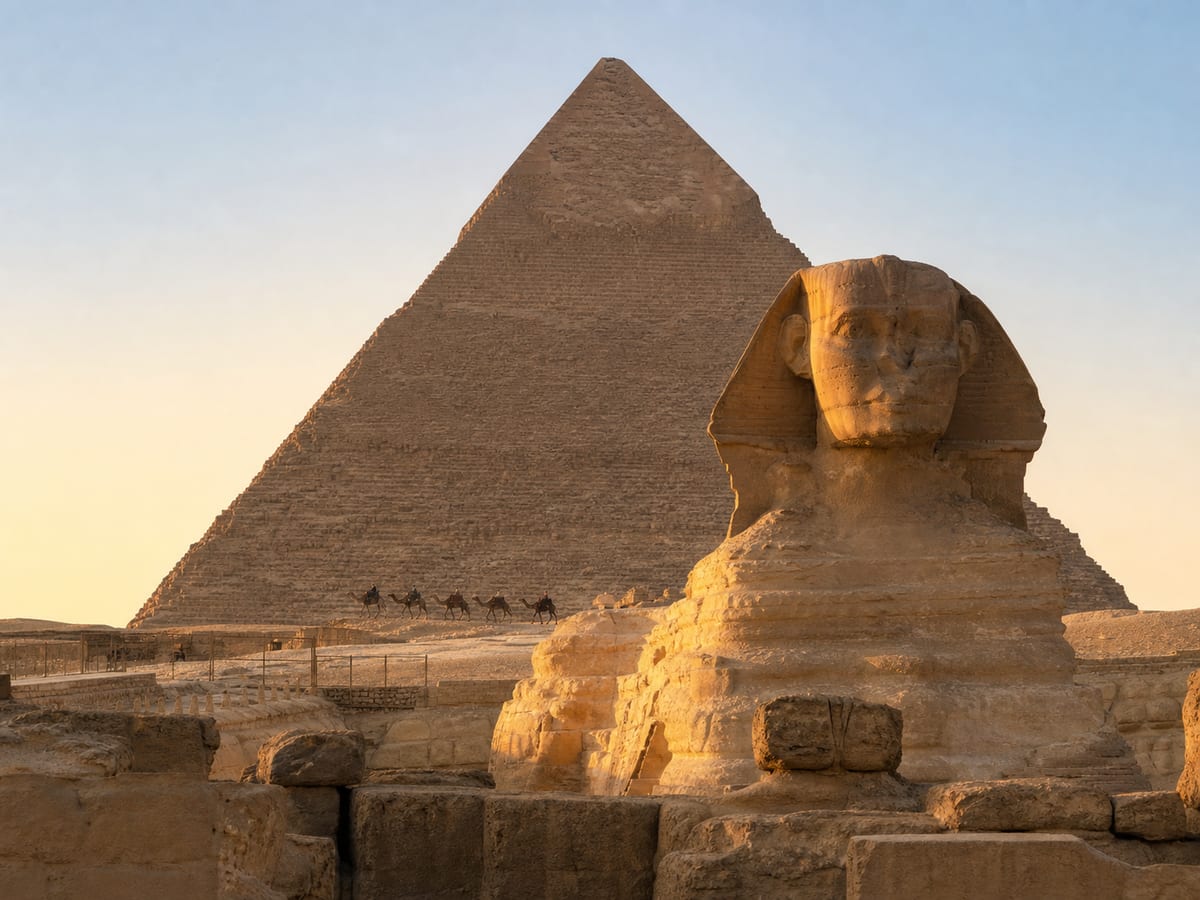 Pyramids of Giza & the Great Sphinx