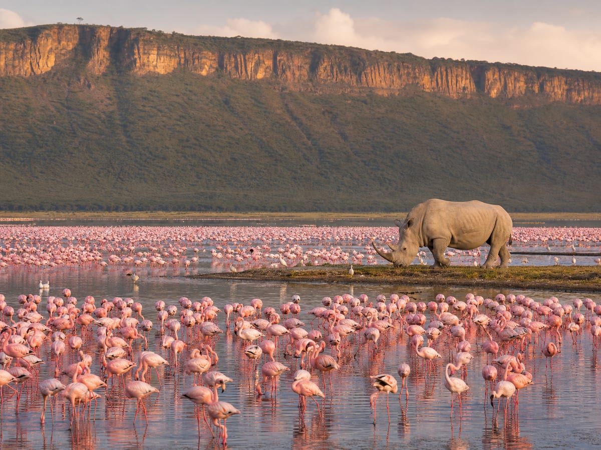 Lake Nakuru's Flamingos