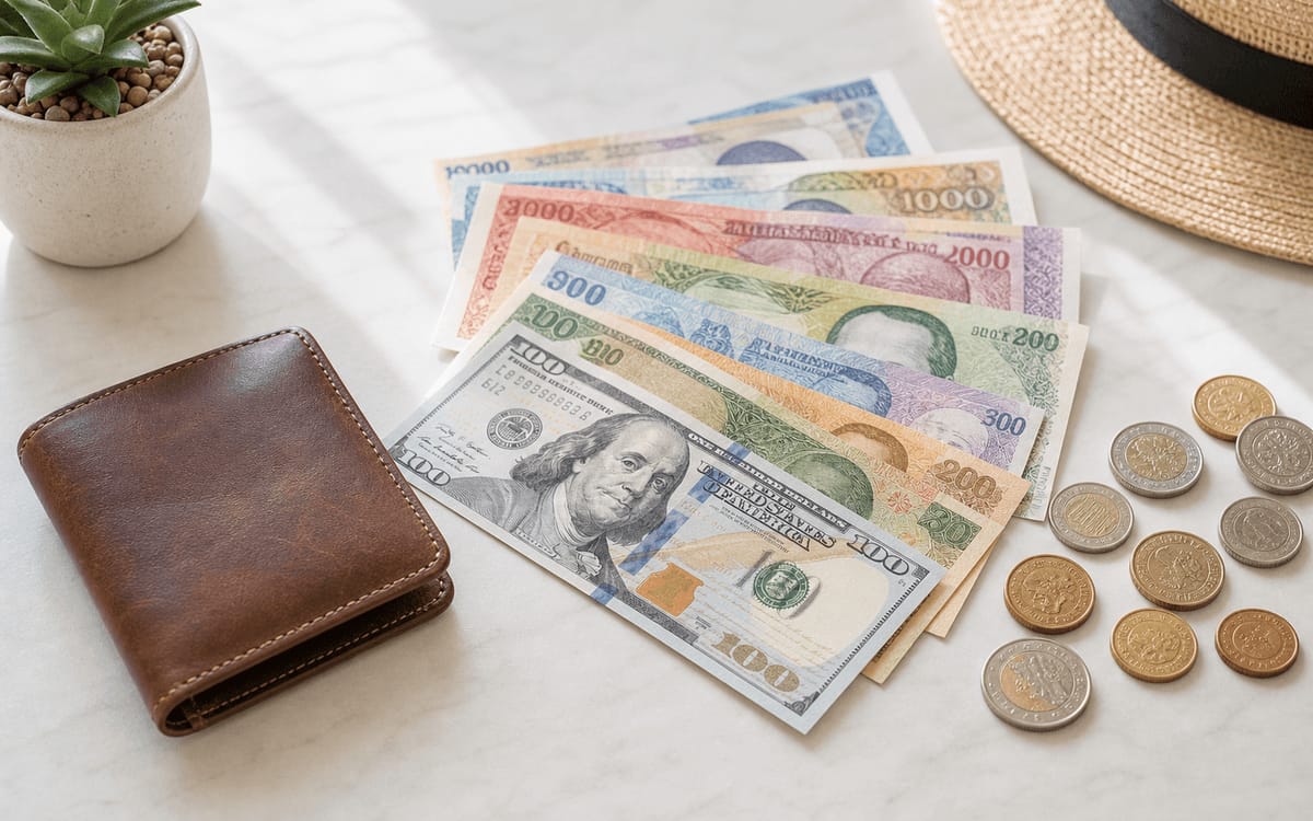 Money & Currency in destination