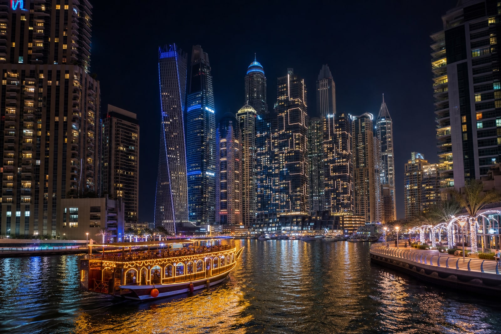Dubai Dhow Cruise Dinner — image 1