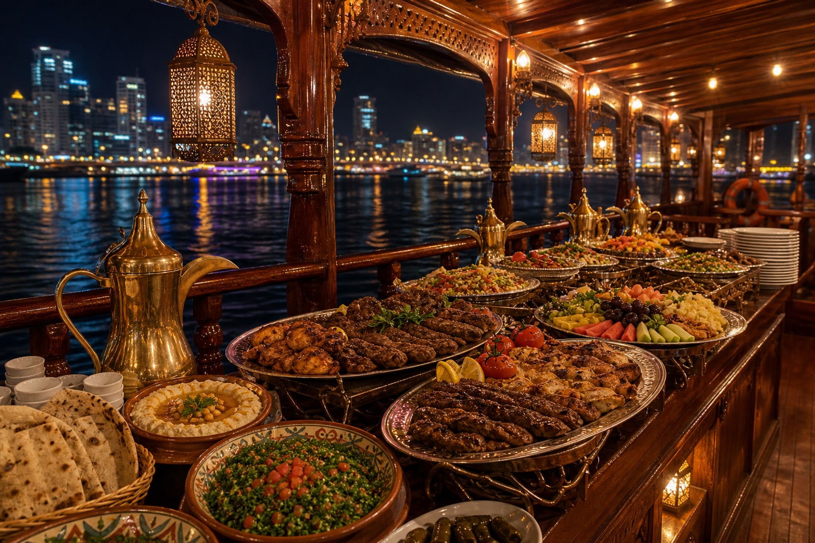 Dubai Dhow Cruise Dinner — image 2