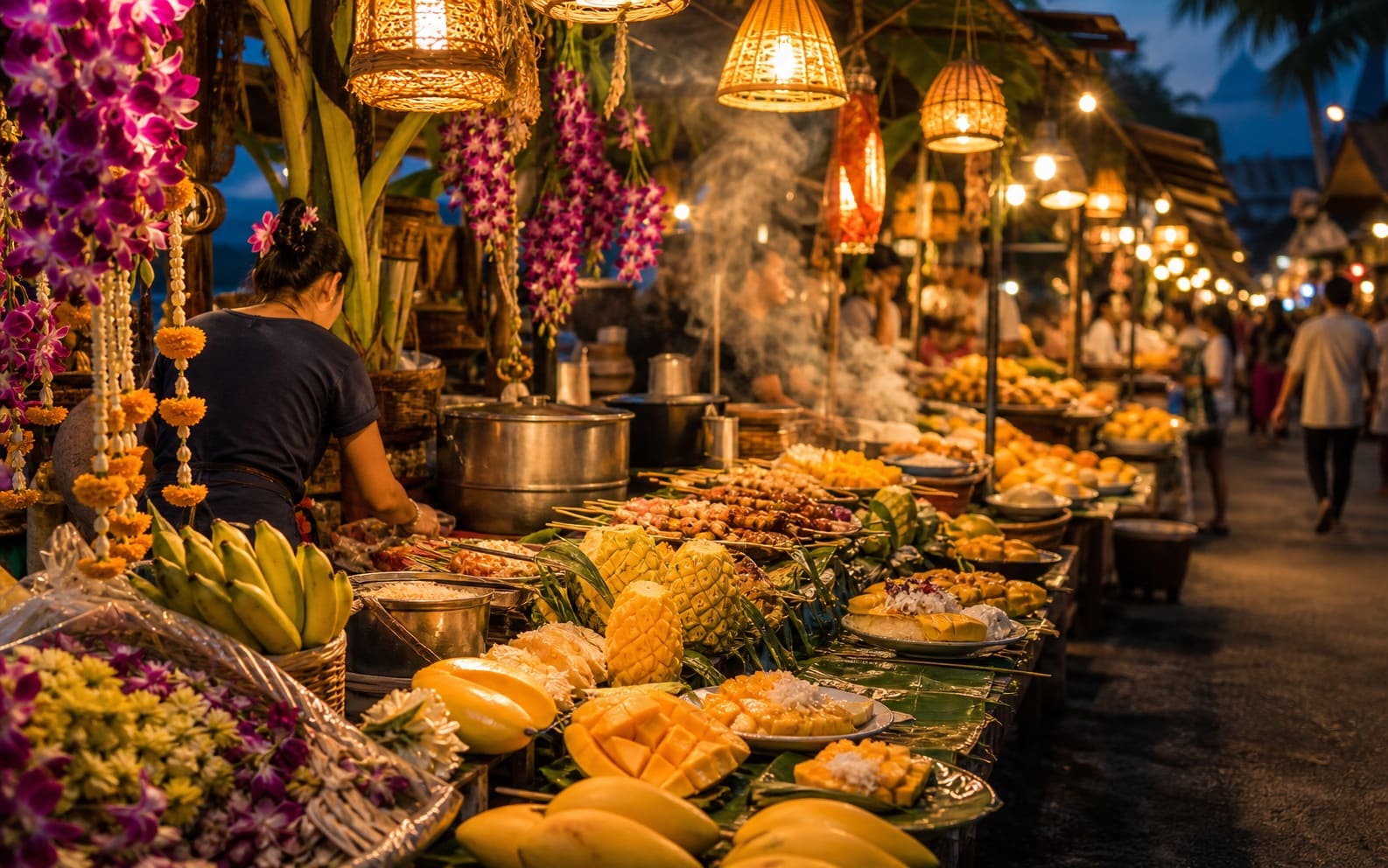 Bustling Street Markets