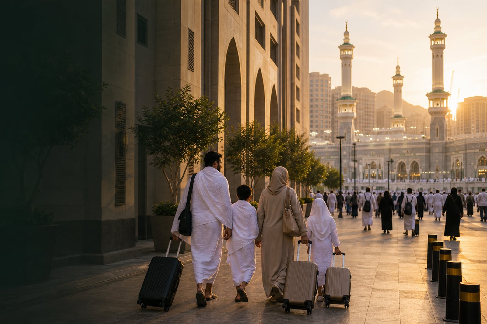 Umrah — holy cities of Makkah and Madinah