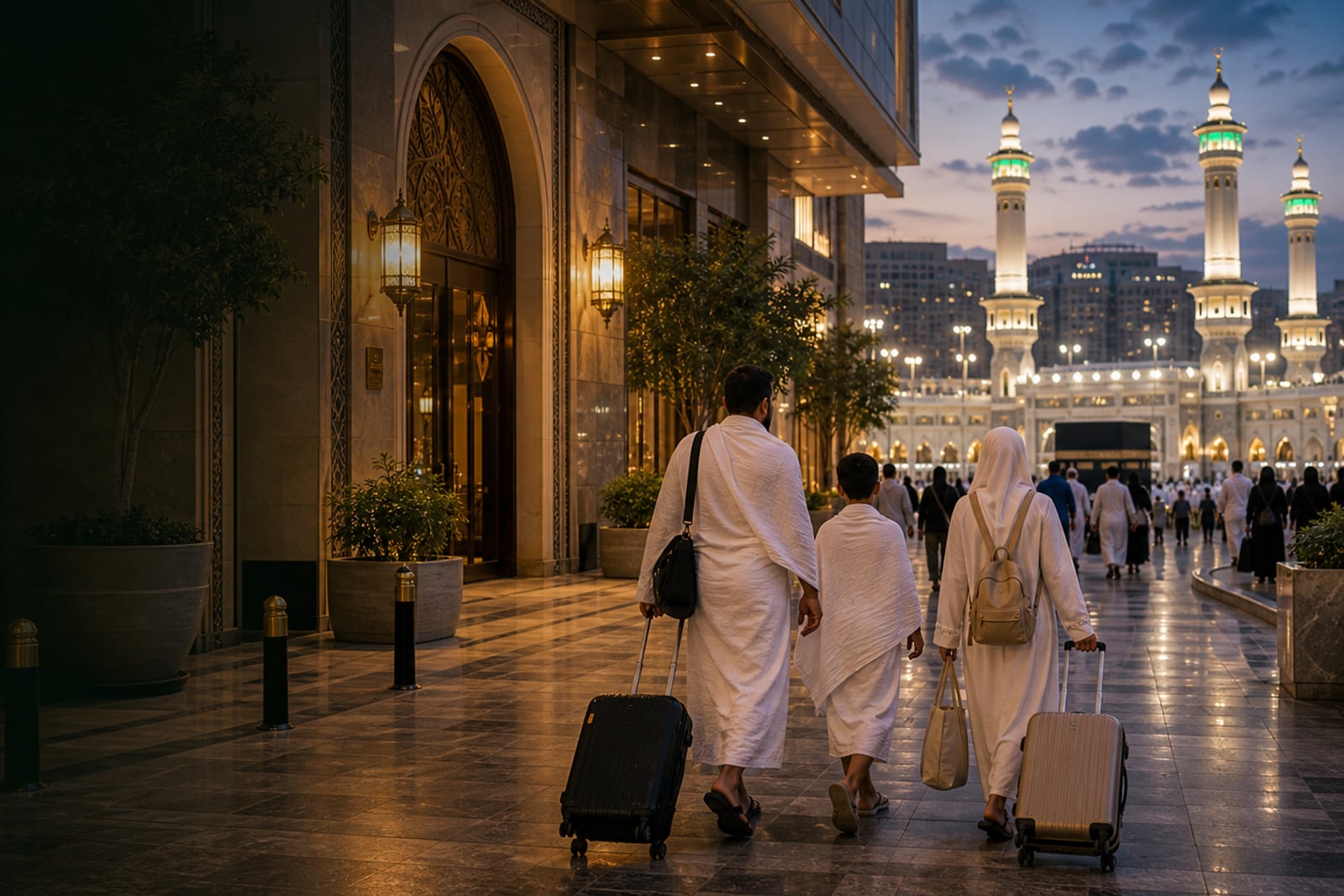 Umrah — holy cities of Makkah and Madinah