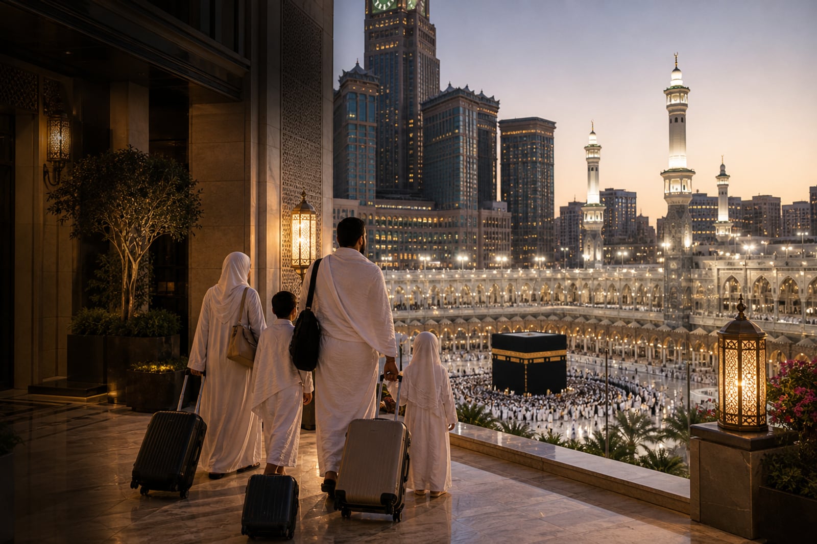 Umrah — holy cities of Makkah and Madinah