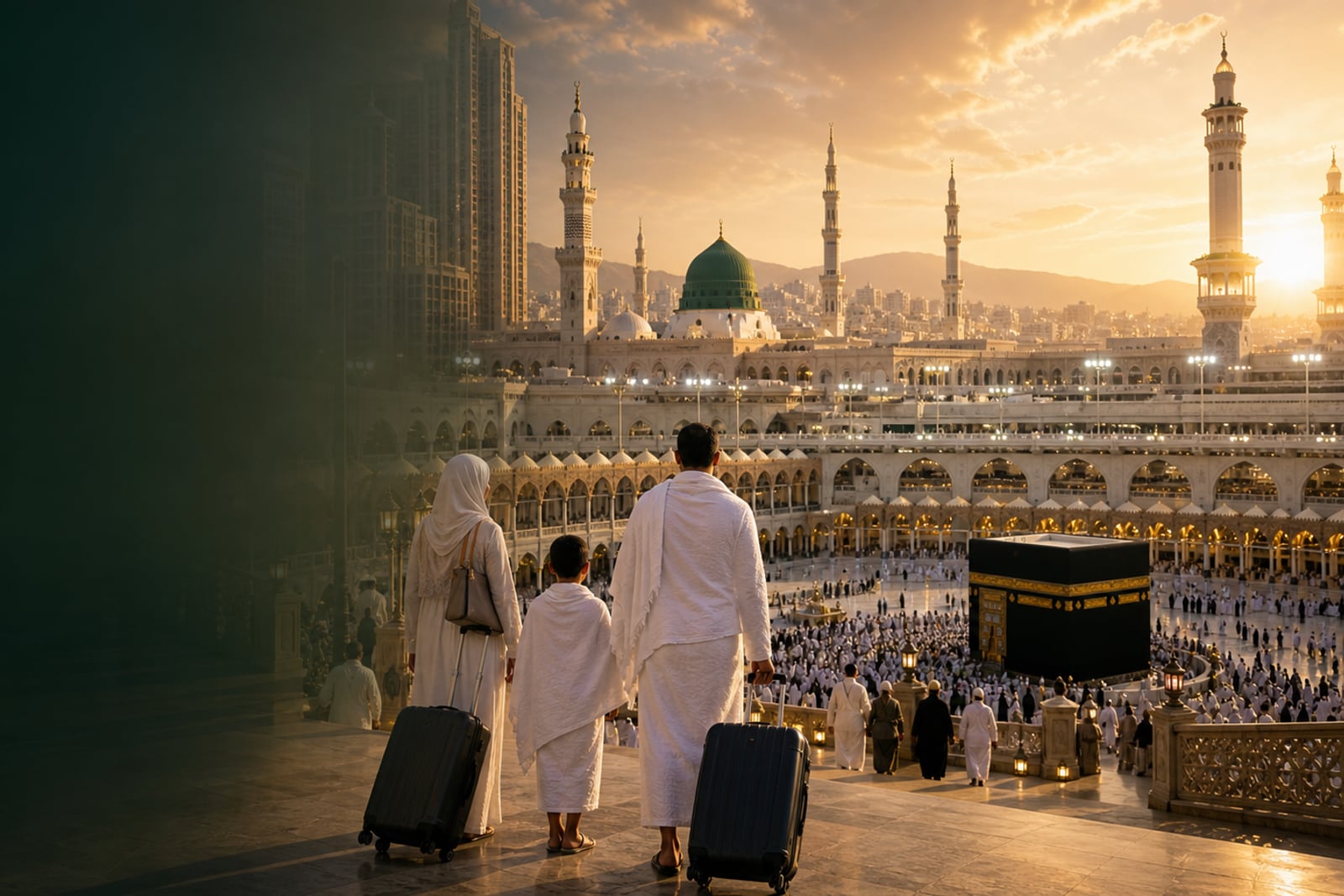 Umrah — holy cities of Makkah and Madinah